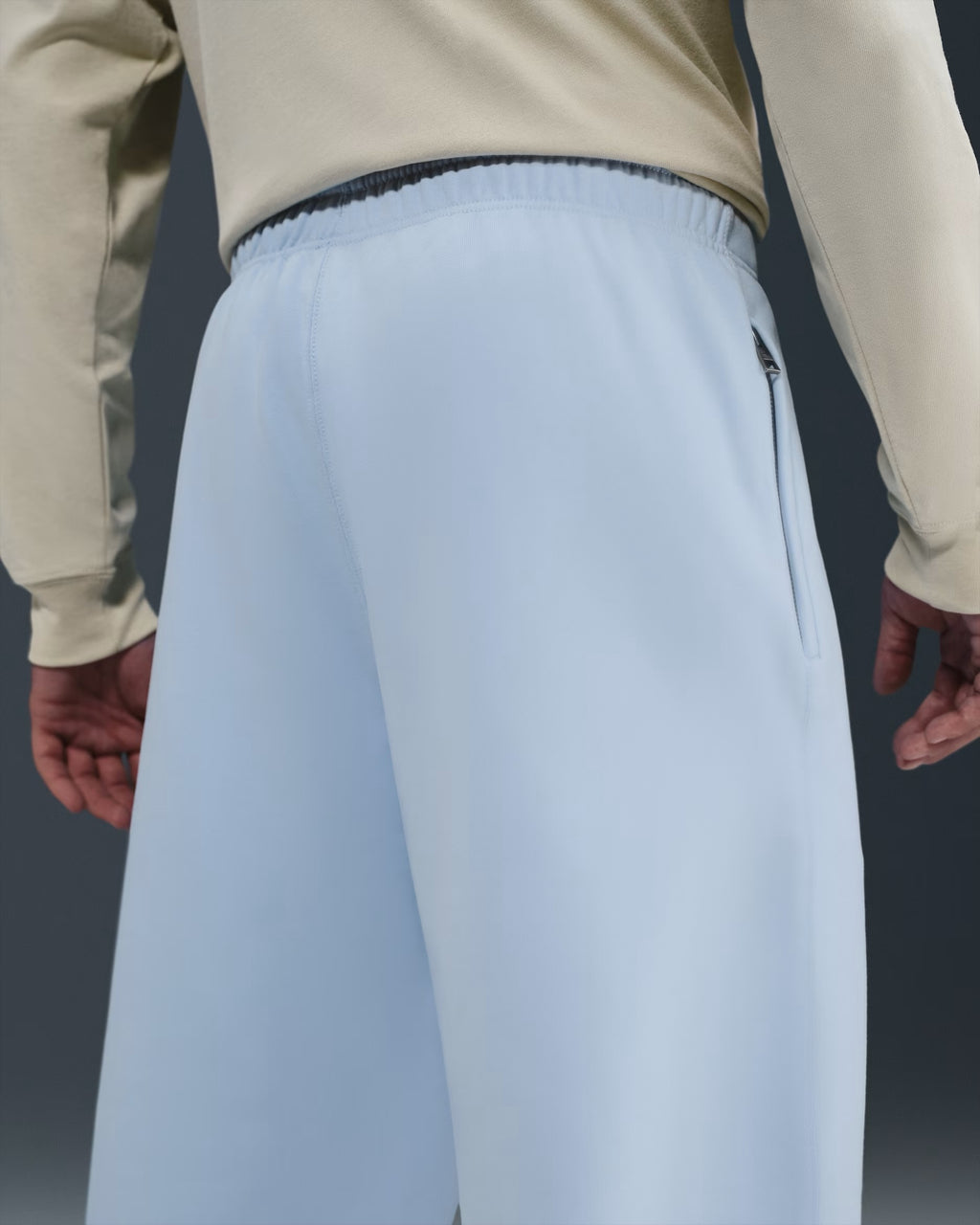 Pantalon à Revers en Fleece