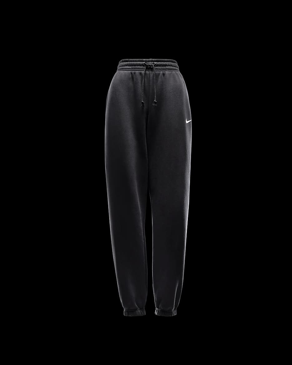 Pantalon de survêtement oversize à taille haute