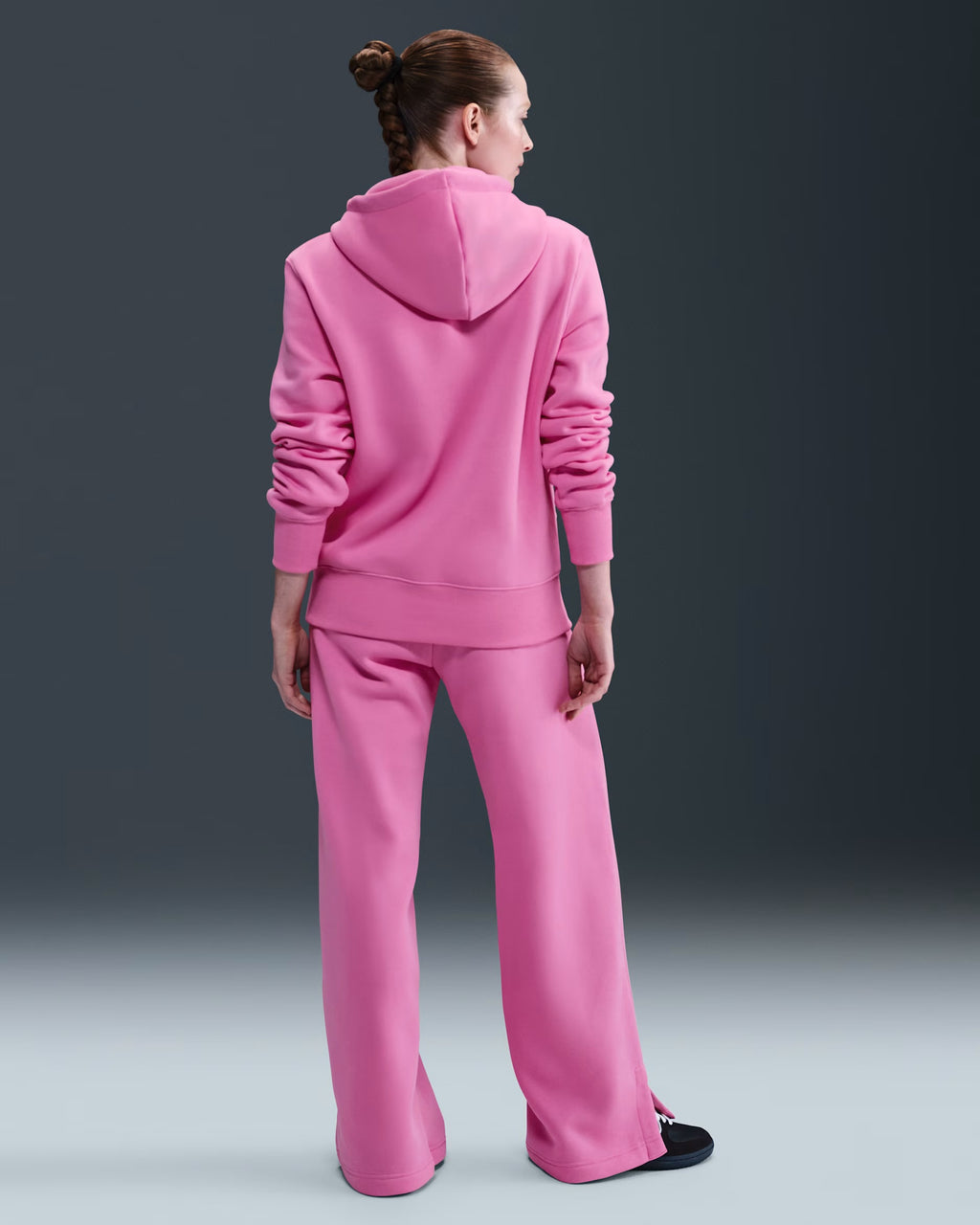 Pantalon Taille Haute à Jambes Larges