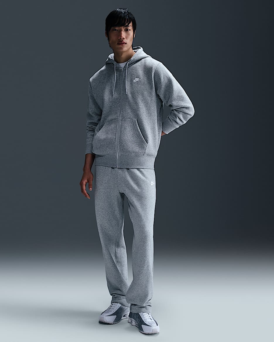 Sweat à capuche en tissu Fleece à zip