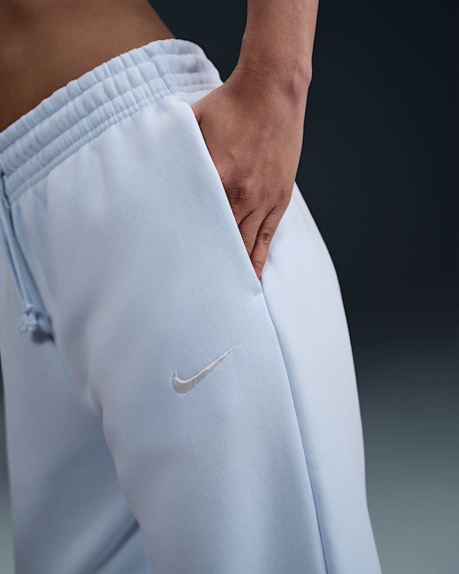 Pantalon de survêtement oversize à taille haute