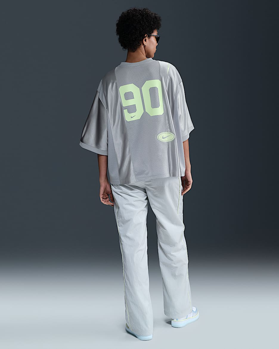 Maillot oversize à manches courtes et motif