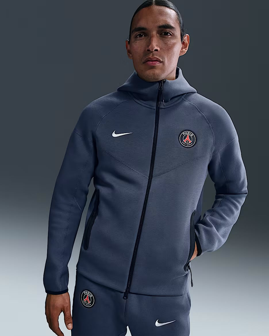 Sweat à Capuche et Zip en Tissu Fleece Nike Football