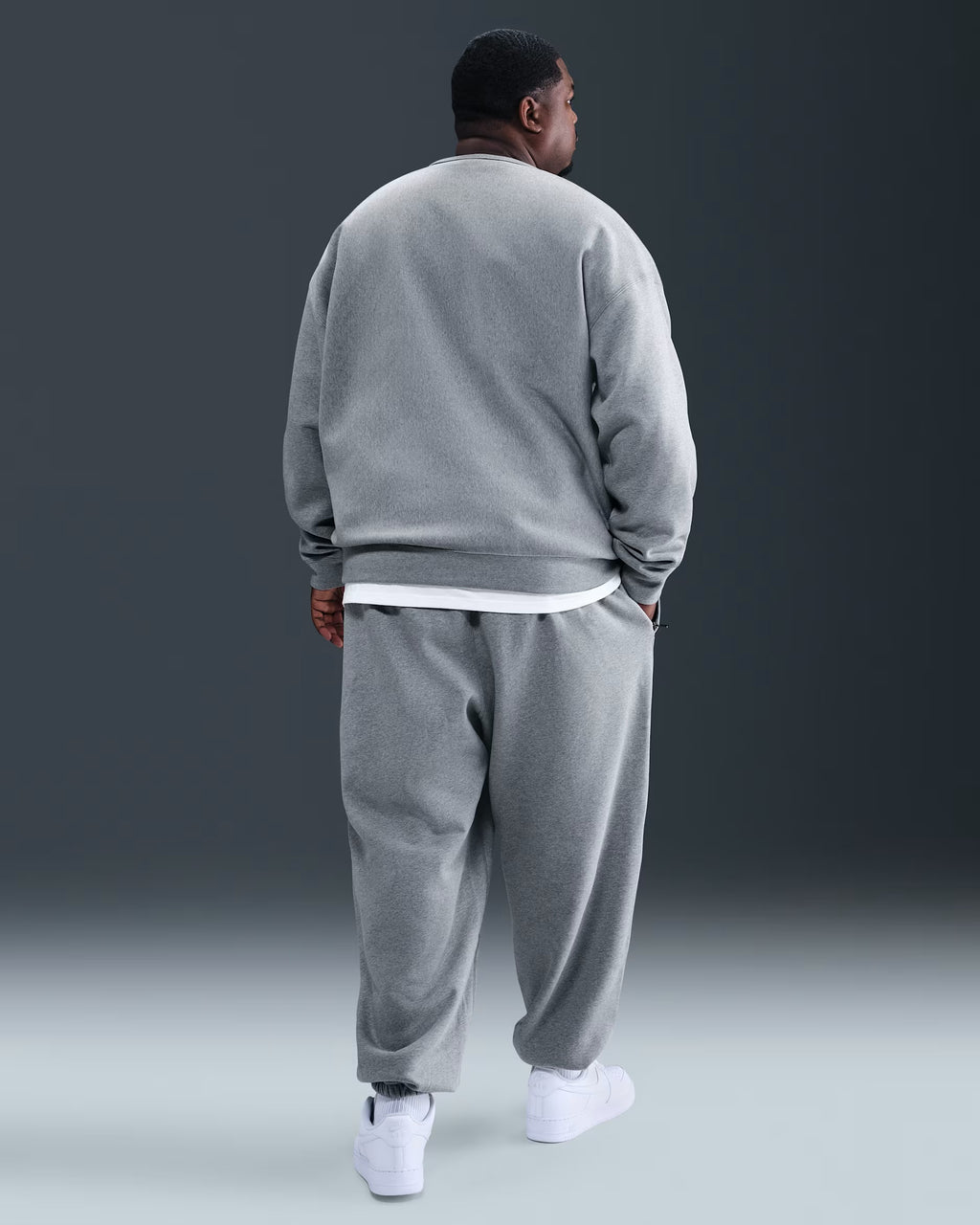 Pantalon à Revers en Fleece