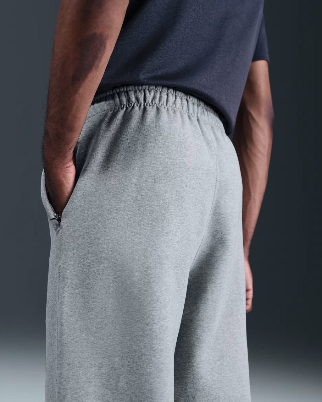 Pantalon à Revers en Fleece
