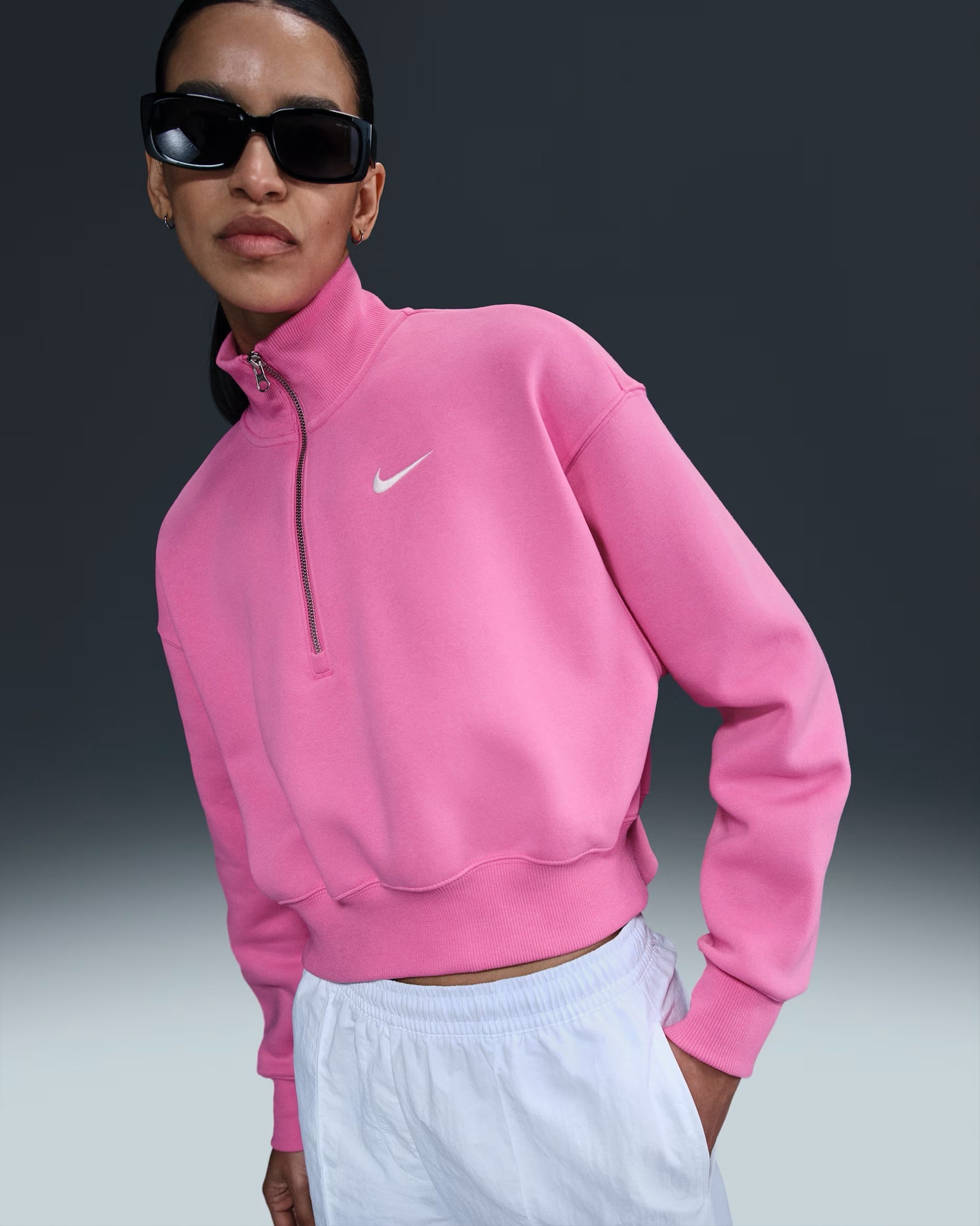 Sweat Court à 1/4 De Zip