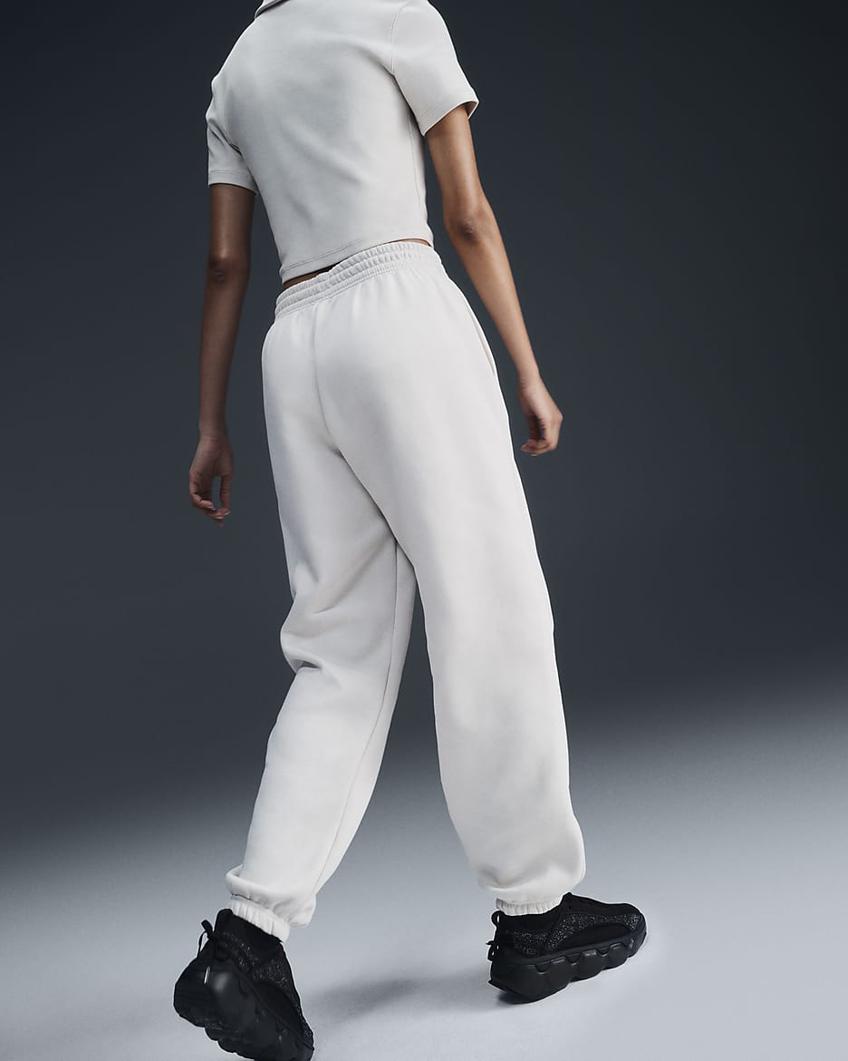 Pantalon de survêtement oversize à taille haute