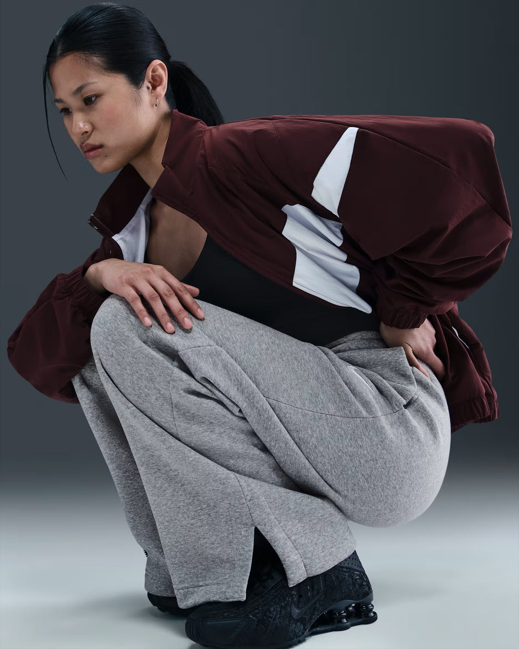 Pantalon Taille Haute à Jambes Larges