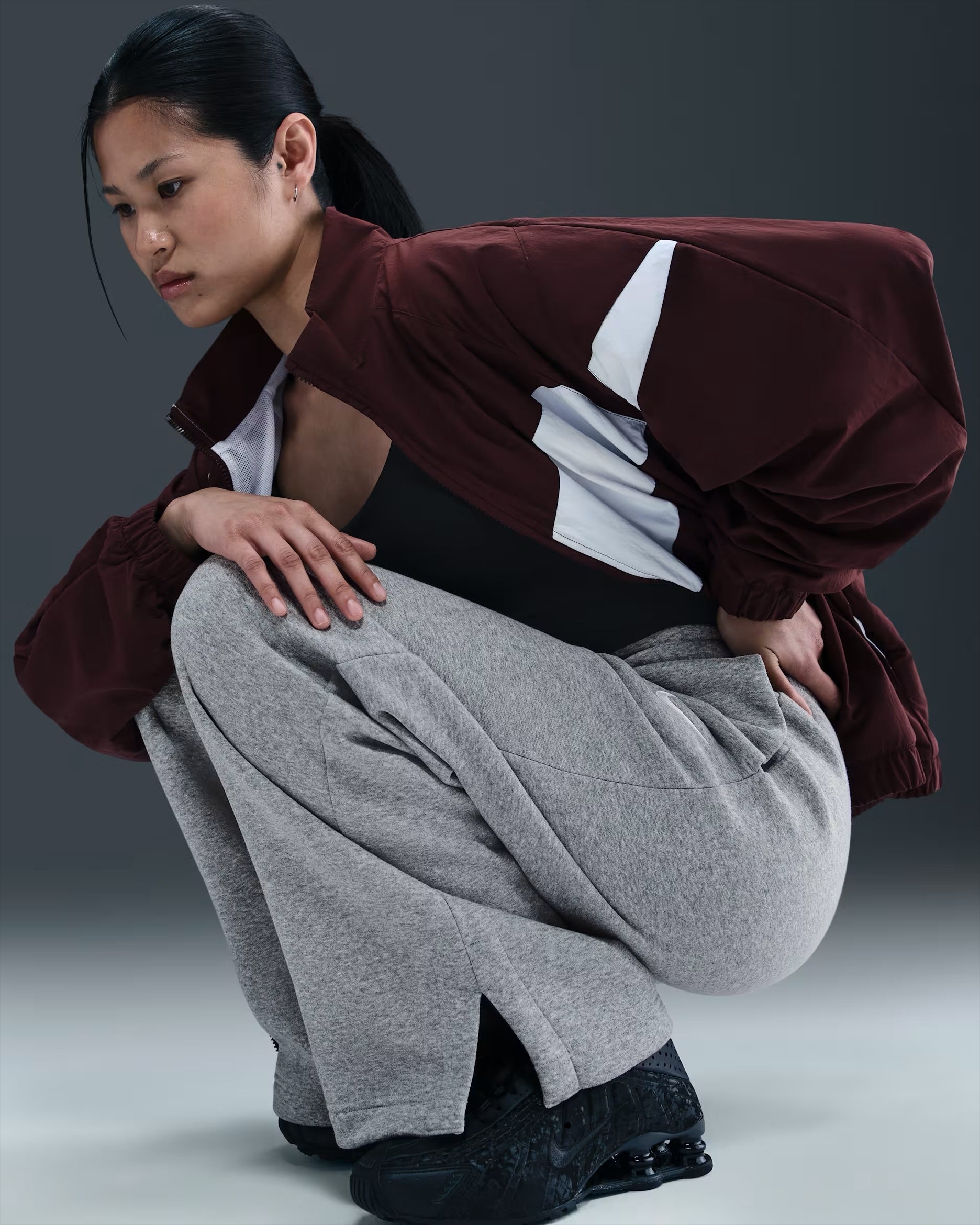 Pantalon Taille Haute à Jambes Larges