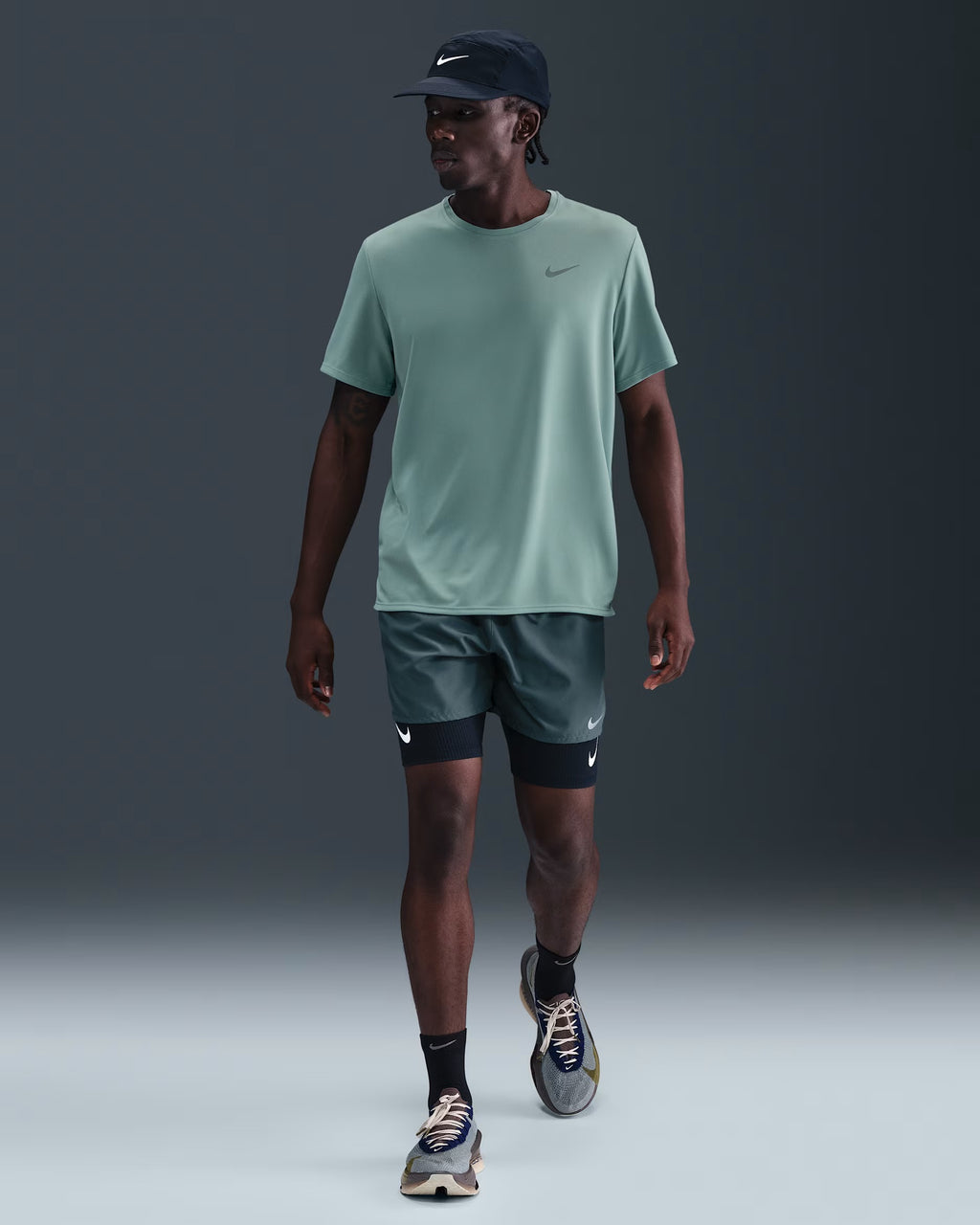 Haut de Running à manches courtes Dri Fit UV