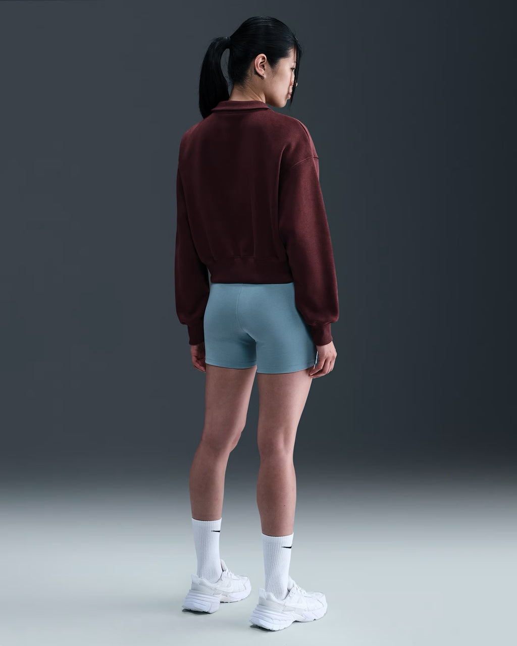 Sweat Court à 1/4 De Zip