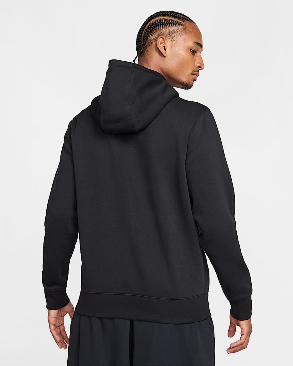 Sweat à capuche en tissu Fleece à zip