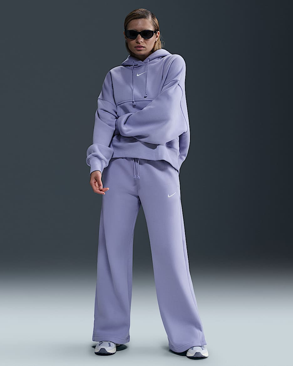 Pantalon de survêtement ample à taille haute