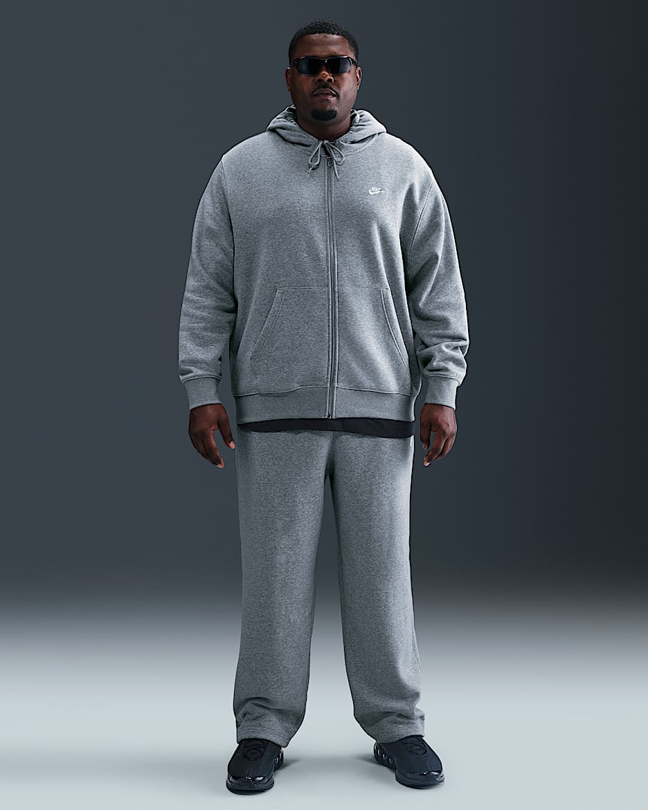 Sweat à capuche en tissu Fleece à zip