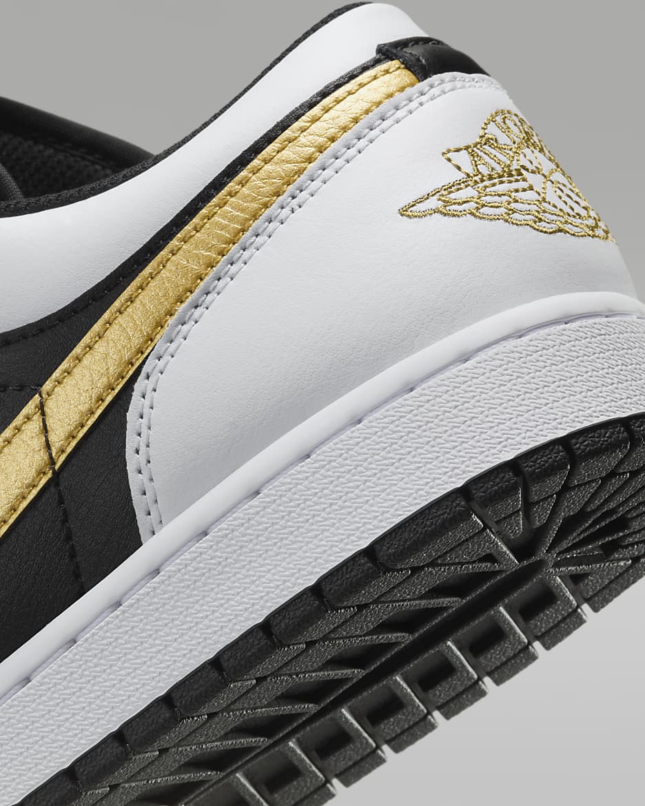 Air Jordan 1 Low - Blanc / Or