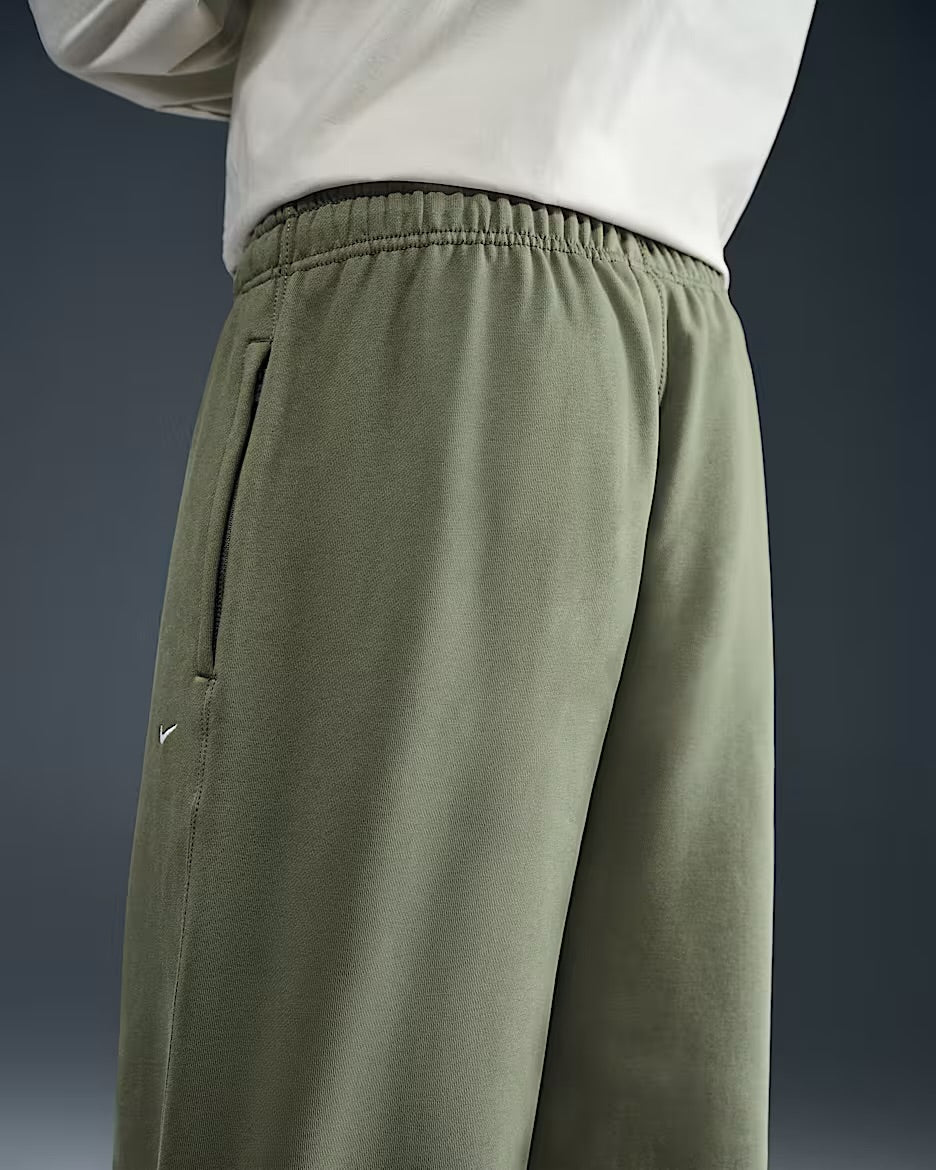 Pantalon à Revers en Fleece