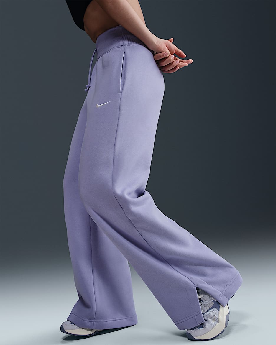 Pantalon de survêtement ample à taille haute