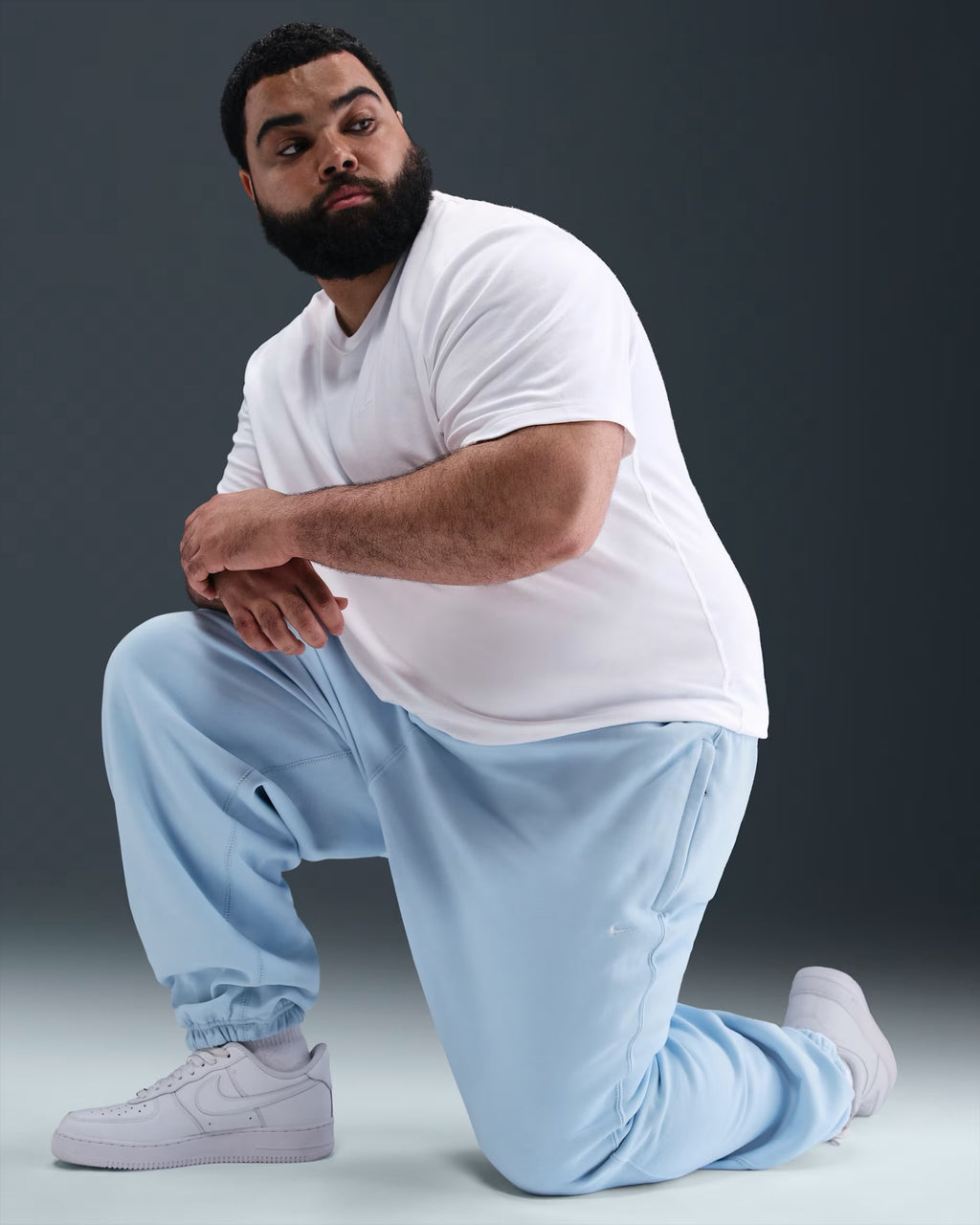 Pantalon à Revers en Fleece
