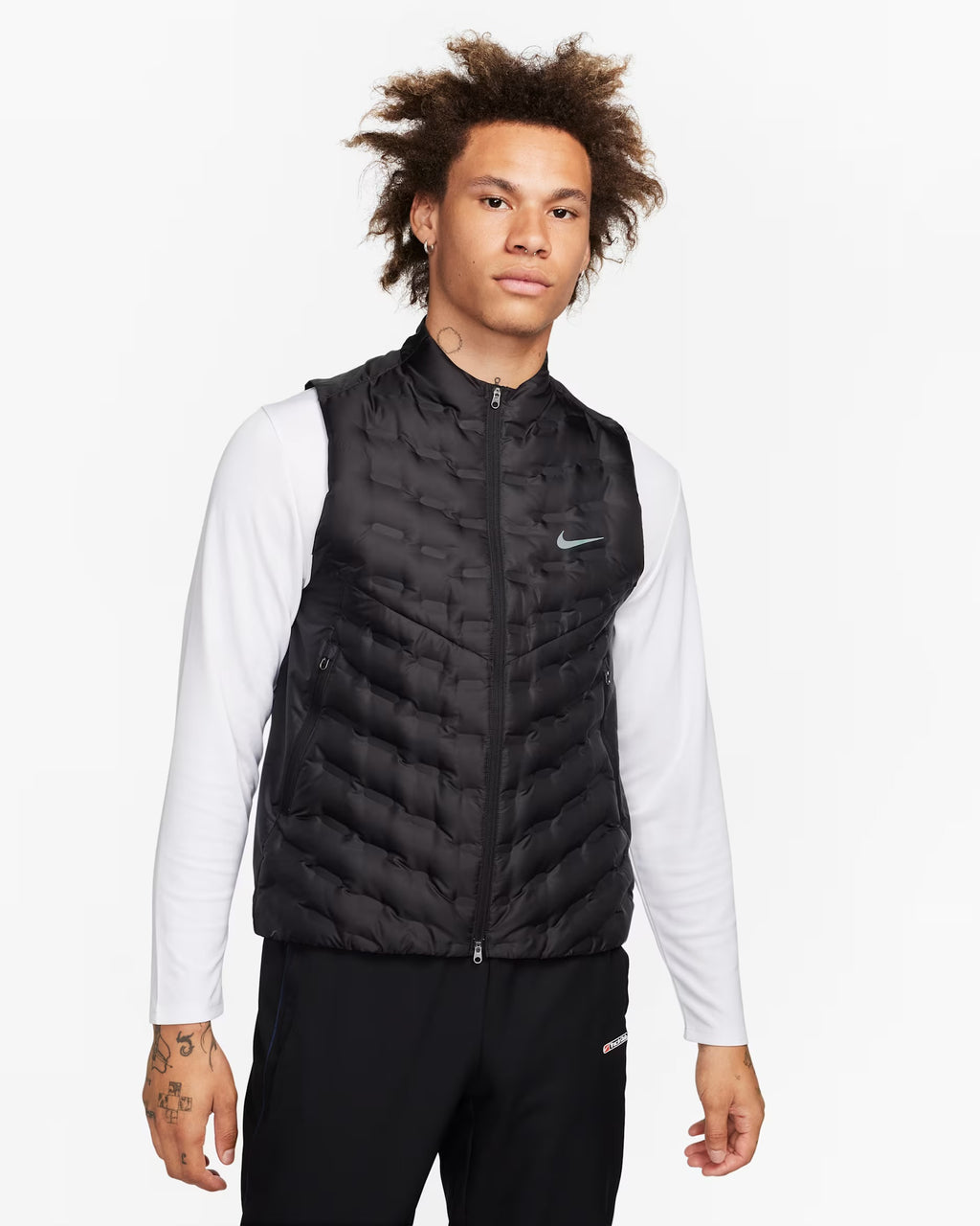 Veste de Running sans Manches en Duvet