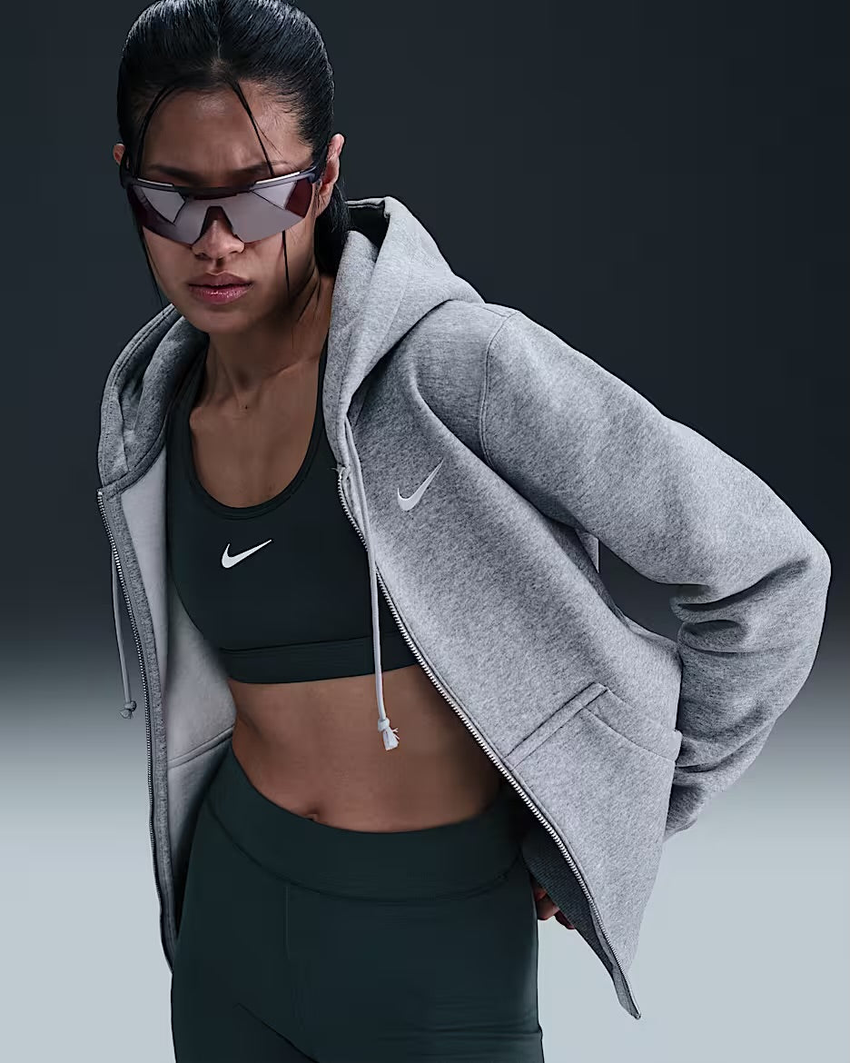 Sweat à capuche et zip