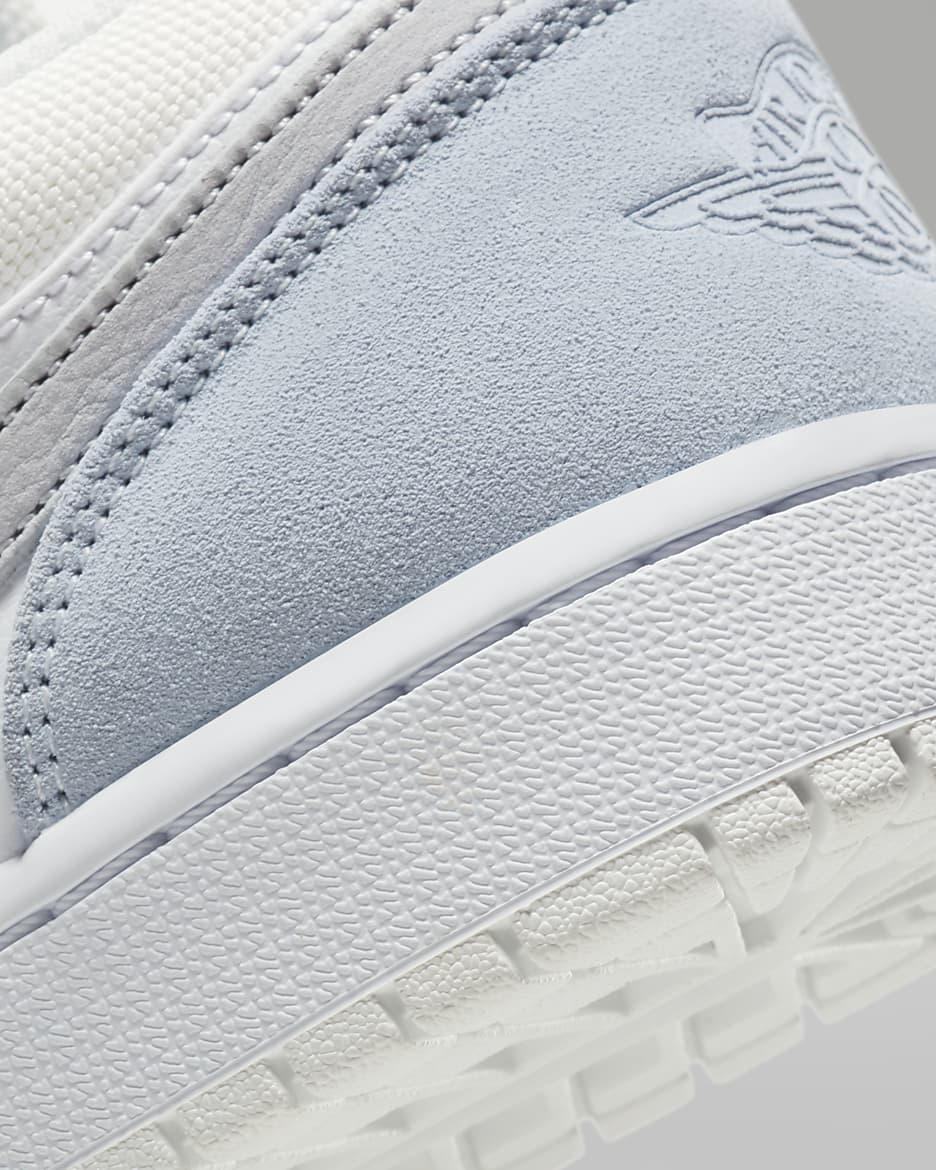 Air Jordan 1 Low - Blanc / Gris