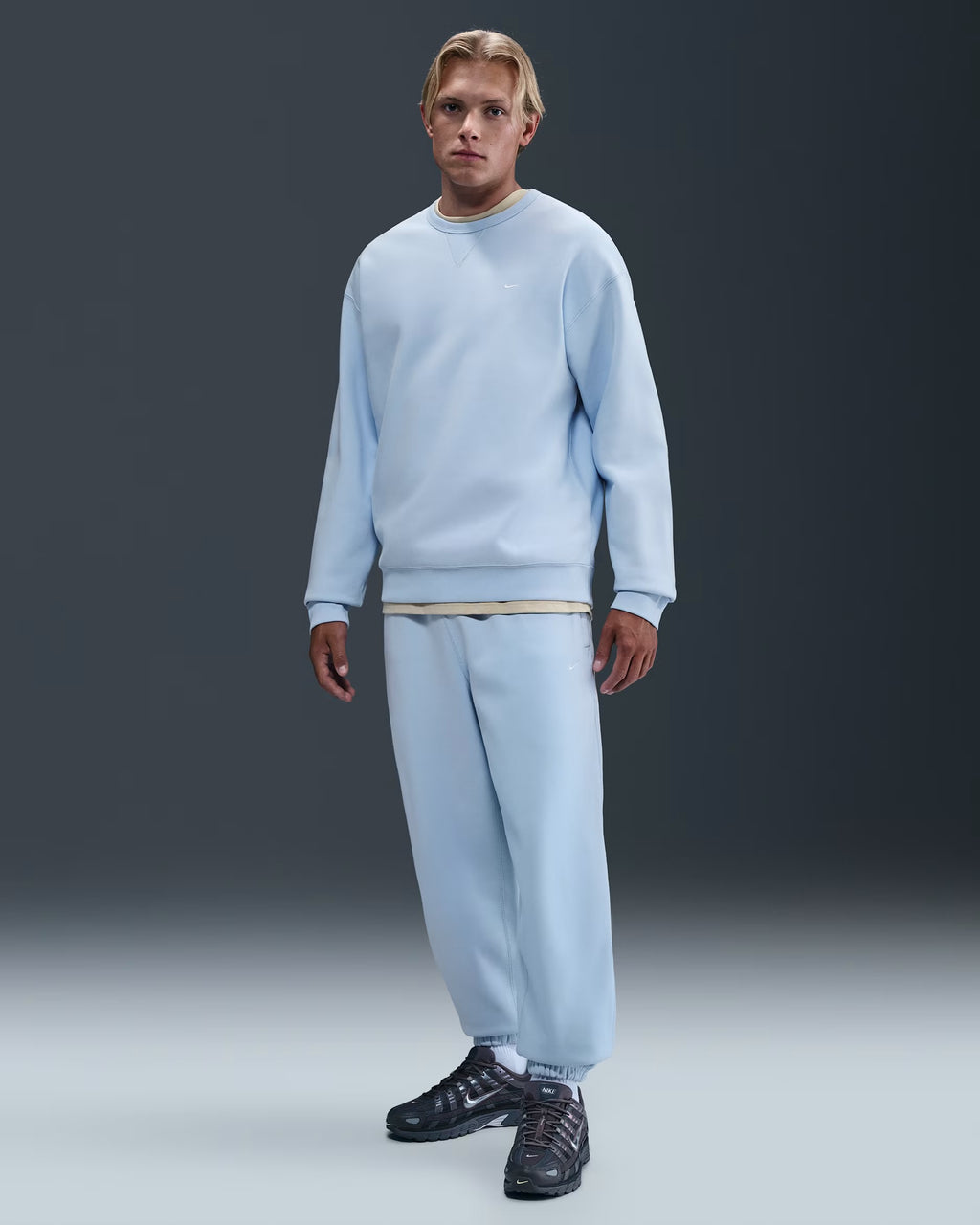 Pantalon à Revers en Fleece