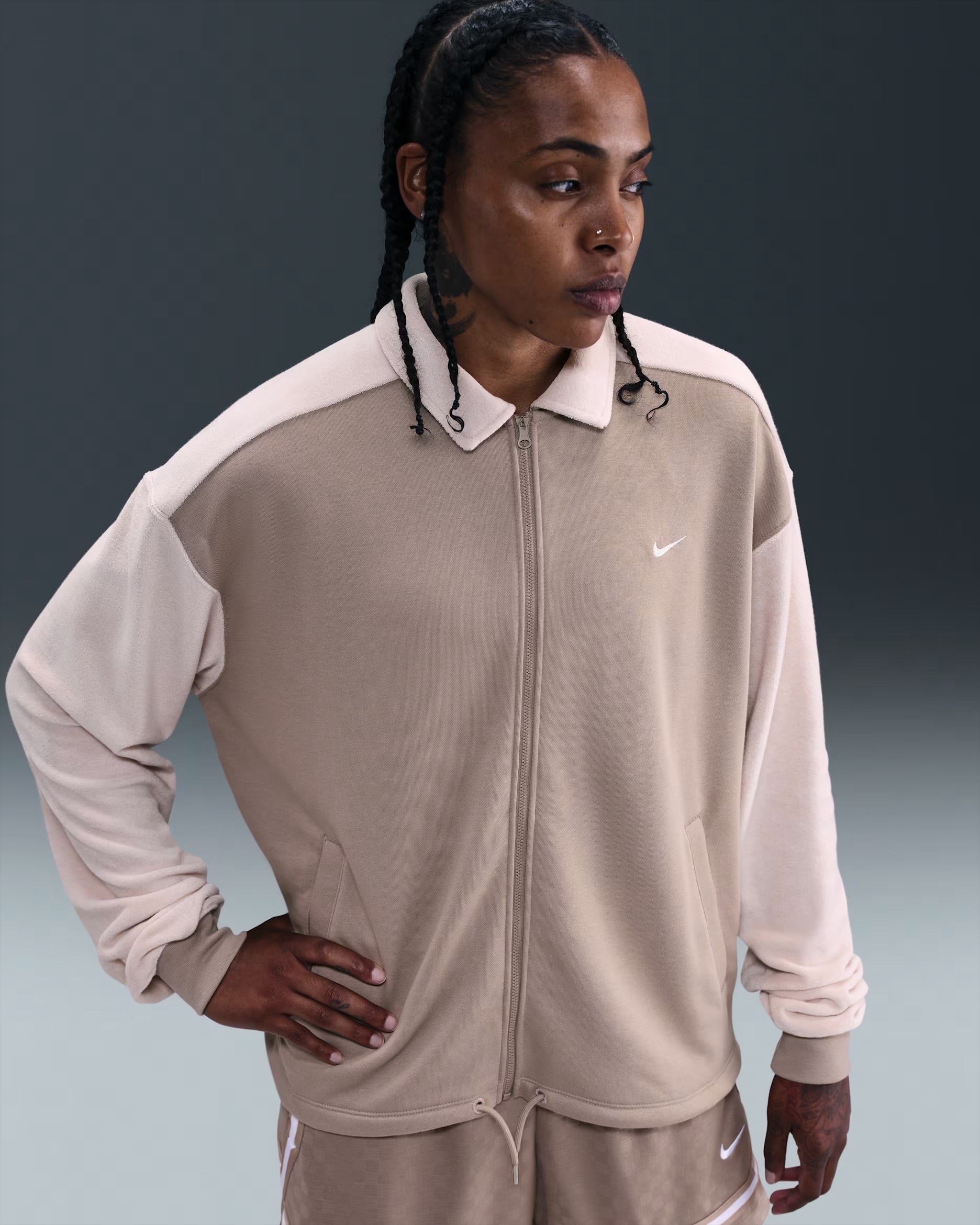 Haut de Basket Entièrement Zippé