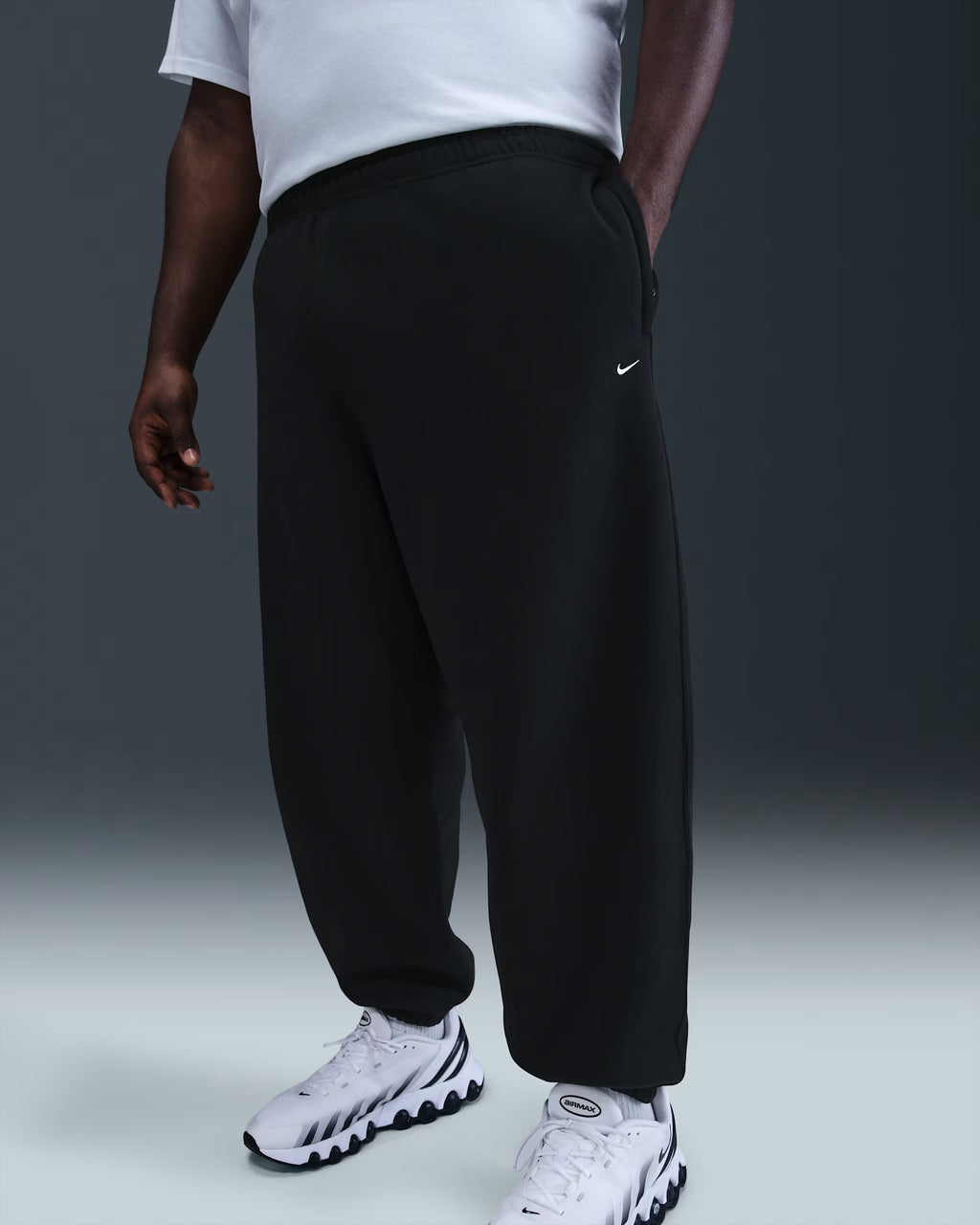 Pantalon à Revers en Fleece