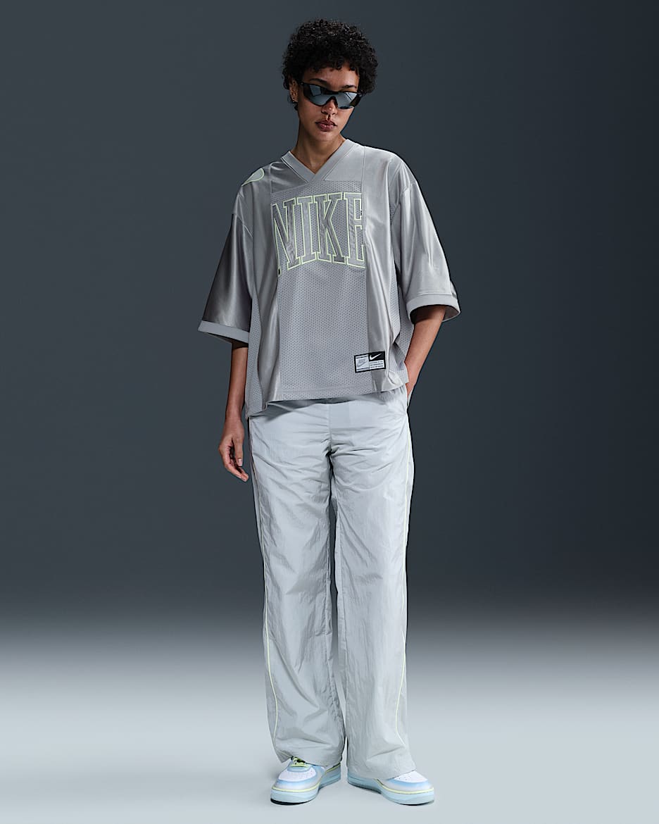 Maillot oversize à manches courtes et motif