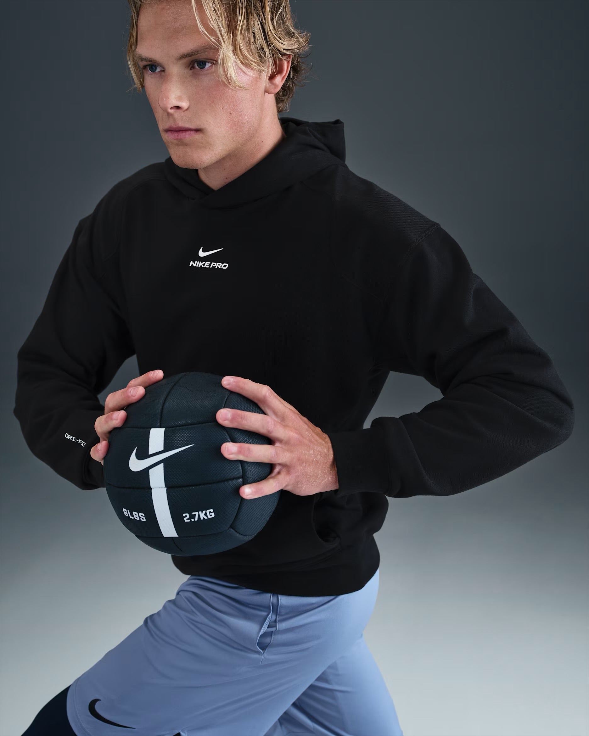 Sweat à Capuche de Training Deuxième Couche Dri-Fit