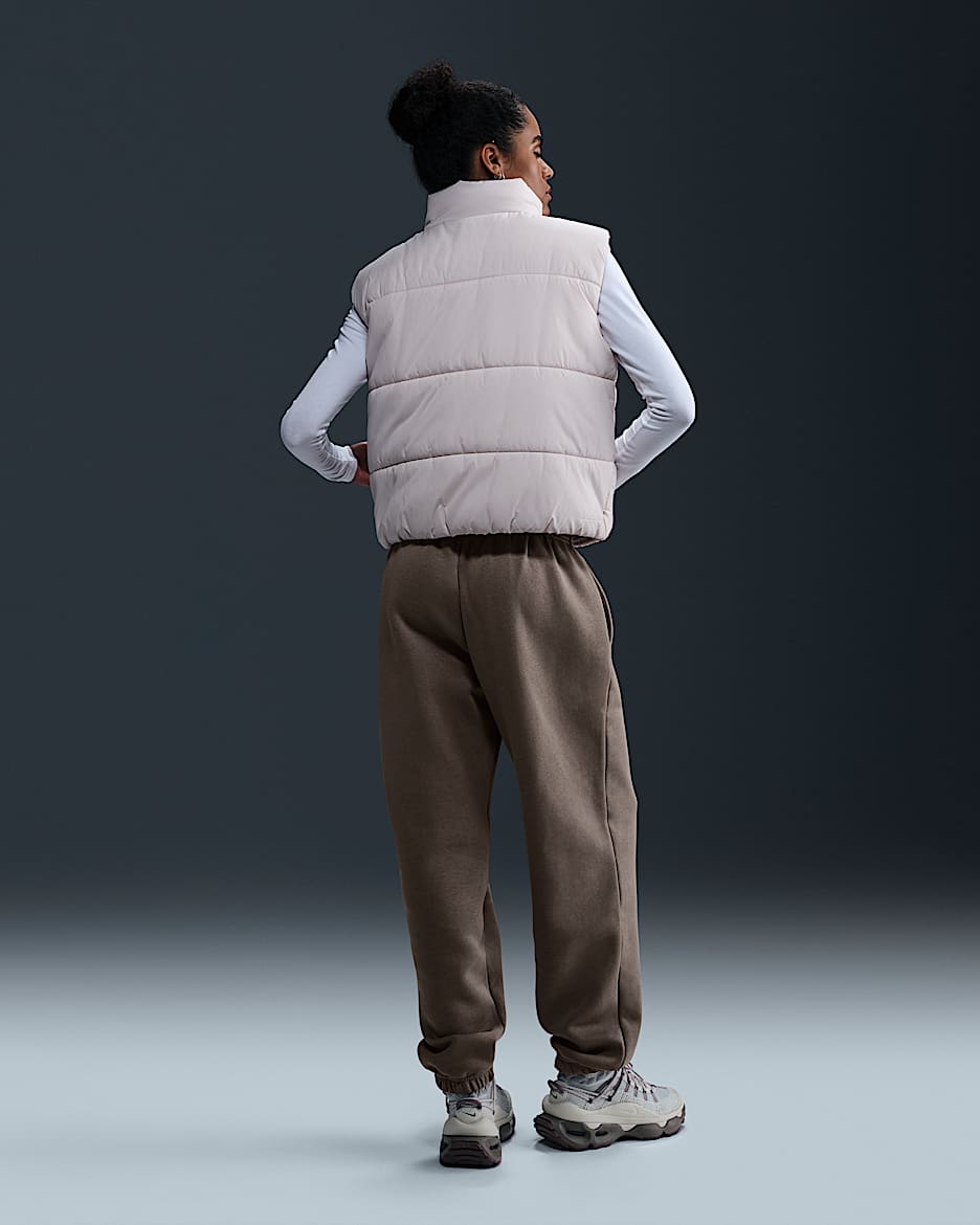 Pantalon de survêtement oversize à taille haute