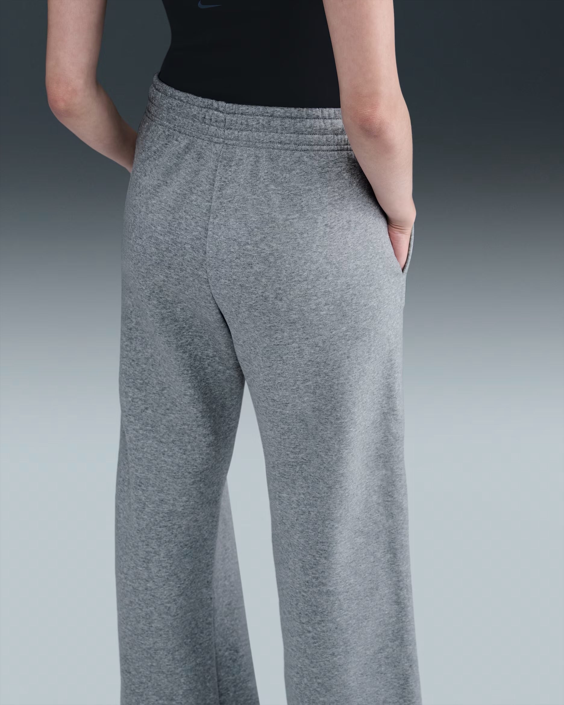 Pantalon Taille Haute à Jambes Larges
