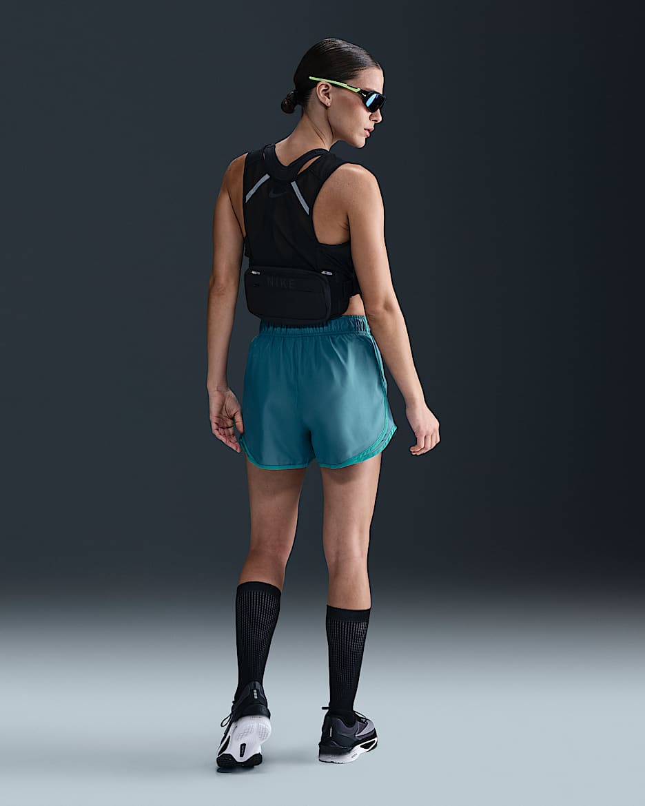 Short de running Dri-Fit taille mi-haute avec sous-short intégré