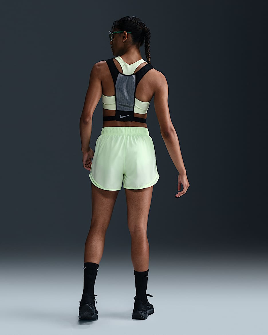 Short de running Dri-Fit taille mi-haute avec sous-short intégré