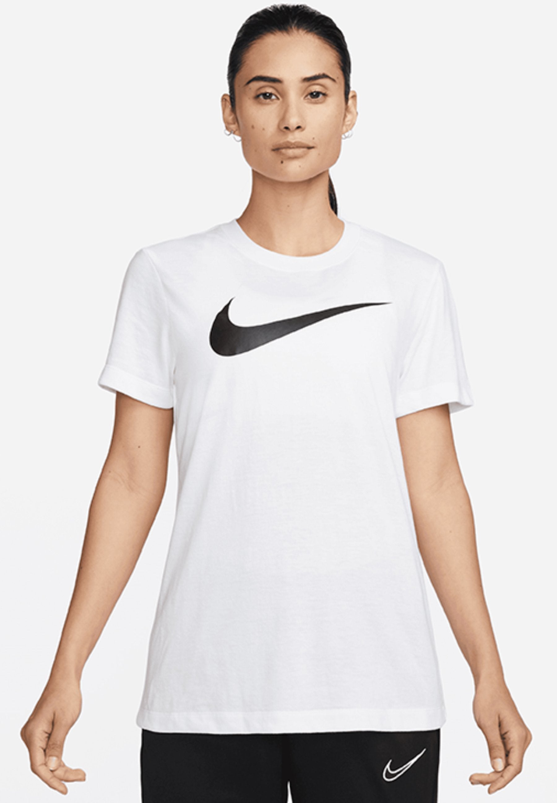 T-shirt imprimé - weissschwarz