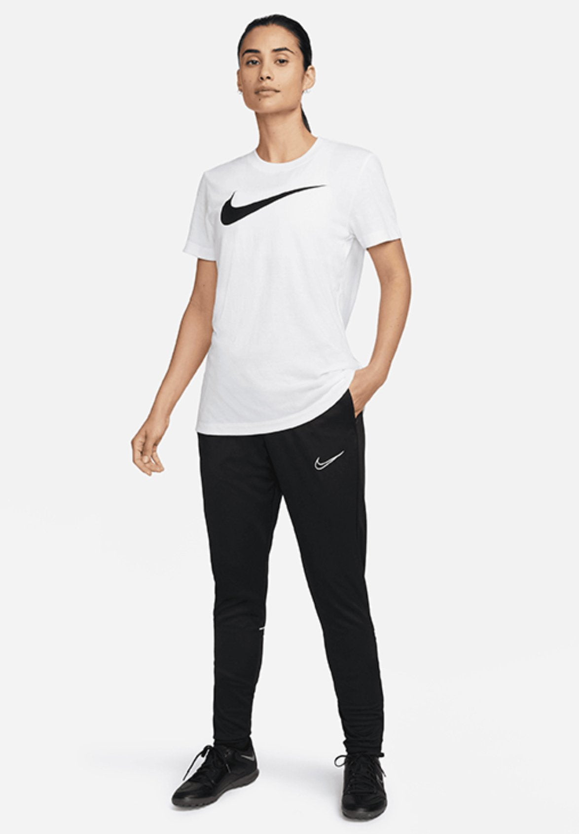 T-shirt imprimé - weissschwarz